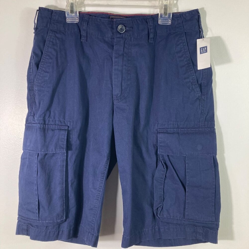 GAP Navy Blue Men's Cargo Shorts